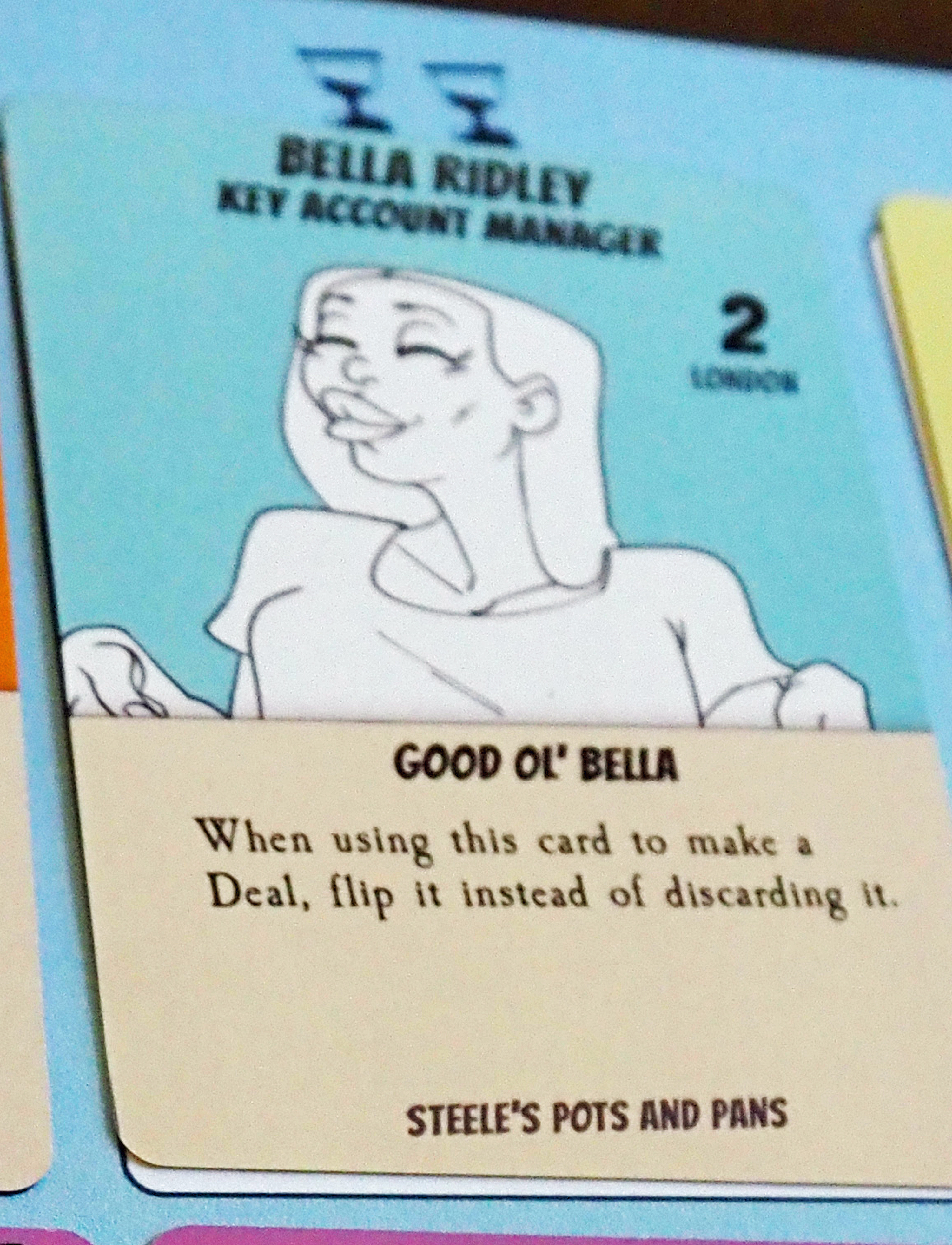 Belinda's Big Bonus; the boardgame.